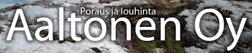 Poraus ja louhinta Aaltonen Oy -logo